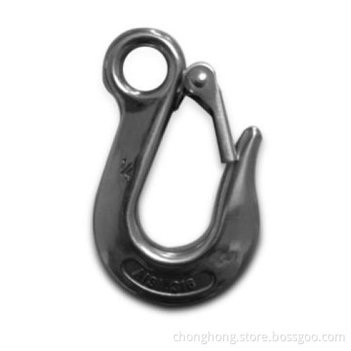 Grab Hook with Polished Surface, Made of AISI 316 and 304 Stainless Steel
